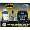Image de Corine de Farme - Coffret Batman avec Eau de Toilette 50ml, Bain Moussant 300ml et Boîte à Goûter - Cadeau pour Garçon - Parfum pour Enfant Senteur Musc Floral - Gel Fruité 3-en-1