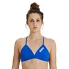 Image de arena Performance Team Solid Top Bikini Femme Sportif pour Piscine, Haut à Séchage Rapide en Tissu Maxfit Éco Résistant au Chlore avec Protection UV et Doublure à l’Avant