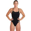 Image de Arena Solid Challenge Team Maillot de Bain Femme, Maillot de Bain Femme à Séchage Rapide en Tissu MaxLife Eco avec Résistance Maximale au Chlore et Protection UV UPF 50+