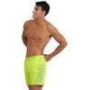 Image de Arena Boxer de Plage et de Piscine Fundamentals pour Hommes Logo, Maillot de Bain en Tissu Doux Recyclé à Séchage Rapide, Boxer de Plage avec Slip Intérieur en Maille