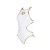 Image de arena One Big Logo Maillot de Bain Une Pièce Femme, Séchage Rapide, Maillot de Bain Sportif en Tissu MaxLife Eco avec Résistance Maximale au Chlore et Protection UV UPF 50+