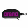 Image de Arena Étui de Protection Rigide Unisexe pour Lunettes de Natation, avec Clip, Plusieurs Couleurs, Noir/Violet, TU, Classique