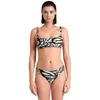 Image de ARENA Maillot de Bain 2 pièces Bralette Water Print pour Femmes