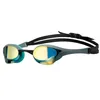 Image de arena Cobra Ultra Swipe Mirror Lunettes de Natation Unisexe Adulte Race, Lunettes de Natation avec Lentilles Courbes Miroir, Anti-buée, Protection UV, 5 Ponts Nez Interchangeables