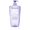 Image de KÉRASTASE Blond Absolu - Shampoing Hydratant & Illuminateur - Pour Cheveux Blonds - Méchés, Décolorés & Sensibilisés - À l'Acide Hyaluronique - Bain Lumière - 500 ml