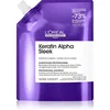 Image de L’Oréal Professionnel Serie Expert Keratin Alpha Sleek shampoing pour des cheveux visiblement plus lisses Refill 500 ml
