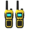 Image de Logicom - Adventure Talkie-Walkie PMR446 IP54 Portée 10 km autonomie 20h écran LCD USB-C Lampe Torche VOX Mains Libres 16 canaux Batterie 1000 mAh Pack 2 radios