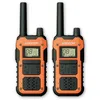 Image de Logicom Extreme - Talkie-Walkie - PMR446 - Portée 10 km - Autonomie 36h - IP67-16 canaux - Ecran LCD - USB-C Lampe Torche - VOX Mains Libres - Audio Jack - Batterie 2000 mAh - Pack 2 radios