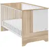 Image de Sacha lit bébé 70x140 + kit de transformation Chêne