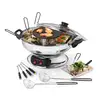 Image de Appareil à fondue asiatique 1950 W KCP.FOND-ASIA Kitchen Chef Professional