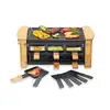 Image de Raclette grill 6 poêlons 900 W Kitchen Chef Professional