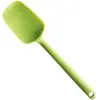 Image de MASTRAD - Spatule - Cuillère - Préparation Cuisson Mélanger - Unibloc - En Silicone - Ne Raye Pas Les Casseroles - Verte, Vert