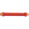 Image de MASTRAD Rouleau à pâtisserie réglable avec revêtement antiadhésif en silicone sans BPA rouge - 41 cm