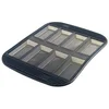 Image de MASTRAD - Moule 8 Financiers - 100% Silicone Premium - Anti-Adhésif - Maintien Parfait - Gris Fumé
