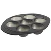 Image de MASTRAD - Moule 7 Demi-Sphères - 100% Silicone Premium - Anti-Adhésif - Maintien Parfait - Gris Fumé
