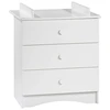 Image de Basic commode avec plan à langer intégré Blanc
