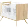 Image de Seventies lit bébé 60x120 Chêne doré
