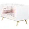 Image de Serena lit bébé Little big bed 70x140 Blanc