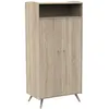 Image de Access Armoire 2 portes 1 niche Bois