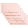 Image de 8 Protections de barreaux Uni Petale Rose