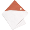 Image de Cape de bain Uni Terracotta Rouge
