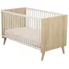 Image de Kronos Lit bébé Chêne strié sépia