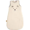 Image de Gigoteuse bébé hiver en gaze de coton détails Léopard Beige