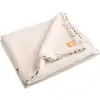 Image de Couverture en velours cotelé et sherpa Léopard Beige