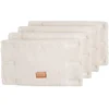 Image de Protection de barreaux de lit bébé en sherpa Petit Chou Blanc