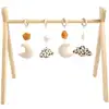Image de Arche d'éveil en bois avec 4 jouets