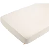Image de Drap housse en gaze de coton Léopard Beige