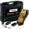 Image de DYMO RHINO 5200 Stampante di Etichette Industriale con Custodia ? Tasti Rapidi per Risparmio di TempoStampa VeloceStampante di Etichette Durevole per Cantieri e Lavori di Etichettatura Pesante (Rhino