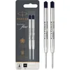 Image de Parker recharges pour stylo bille | pointe moyenne | encre noire QUINKflow | lot de 2