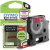 Image de Etiquette DYMO D1 1978366 Vinyle Couleur de ruban: rouge Couleur de police:blanc 12 mm 3 m