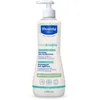Image de Mustela Stelatopia Gel Nettoyant pour Peaux Extrêmement Sèches ou Dermatites Atopiques, Corps et Cheveux, Bébés, Enfants, Toute la Famille - Apaise les Démangeaisons, Sans Parfum (500ml)