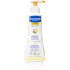 Image de Mustela Bébé Dry Skin gel nourrissant et purifiant à la crème protectrice pour restaurer la barrière cutanée pour bébé 300 ml