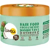 Image de LOVEA - Hair Food - Masque 3 en 1 - Huile de Coco & Thé Vert - Hydrate, Assouplit & Démêle - Cheveux Normaux à Secs - 98% d'Origine Naturelle - Sans Silicone - Vegan - Fabriqué en France - 390 ml