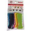 Image de Tefal Lot de 6 Spatules avec oeilletons Thermoplastiques pour Crépières, Raclettes et Wok Party XA900203 Multicolore