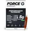Image de Vitavea Force G Stimulant - Complément alimentaire performances physiques - Ginseng, Gingembre, Guarana, Gelée Royale, Grenade, Maca - Actifs renforcés - 10 ampoules - 10 jours - Fabriqué en France