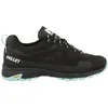 Image de Millet Hike Up W, Chaussures de Randonnée Basses Semelles Vibram Légères - Femme, Noir/Turquoise, 40 2/3 EU