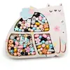 Image de Sycomore Perles Chat En Bois