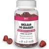 Image de Eafit MINCEUR - GUMMIES Bruleur de graisses - Brule graisse - Perte de Poids - Sans sucre - Vegan - Guarana - Chrome - Cafe vert et Cola - 60 Gummies Fruits rouges - Cure 1 mois - Made in France