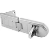 Image de Master Lock 720EURD Moraillon Renforcé avec Charnière pour Verrouillage de Porte Extérieure, 16 x 4,5 cm