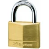 Image de Master Lock Lot de 4 Cadenas en laiton pour cave, malle, vestiaire, 30mm avec serrure à clé