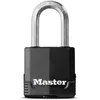 Image de Master Lock Mixte Cadenas d’extérieur de haute sécurité à anse longue à clé en acier laminé avec revêtement anti rouille, Acier, 5,8 cm x 4,9 cm x 2,7 cm