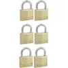 Image de Master Lock P22214 Cadenas 40 mm fermeture universelle or, argent avec serrure à clé