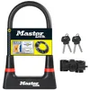 Image de Master Lock Antivol Vélo U [A Clé] [Support de Vélo Universel] [Antivol Certifié] 8279EURDPRO - Idéal pour les Vélos, Vélos Electriques, VTT et autres L Noir