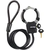 Image de Master Lock Câble Antivol à Clef avec Menotte, 1m, Idéal pour vélos, trottinettes, poussettes et matériels sportifs