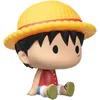 Image de Plastoy One Piece Tirelire Chibi Monkey D. Luffy - Plastique - 14 cm