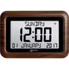 Image de Geemarc 1558323 à quartz Horloge radiopilotée bois